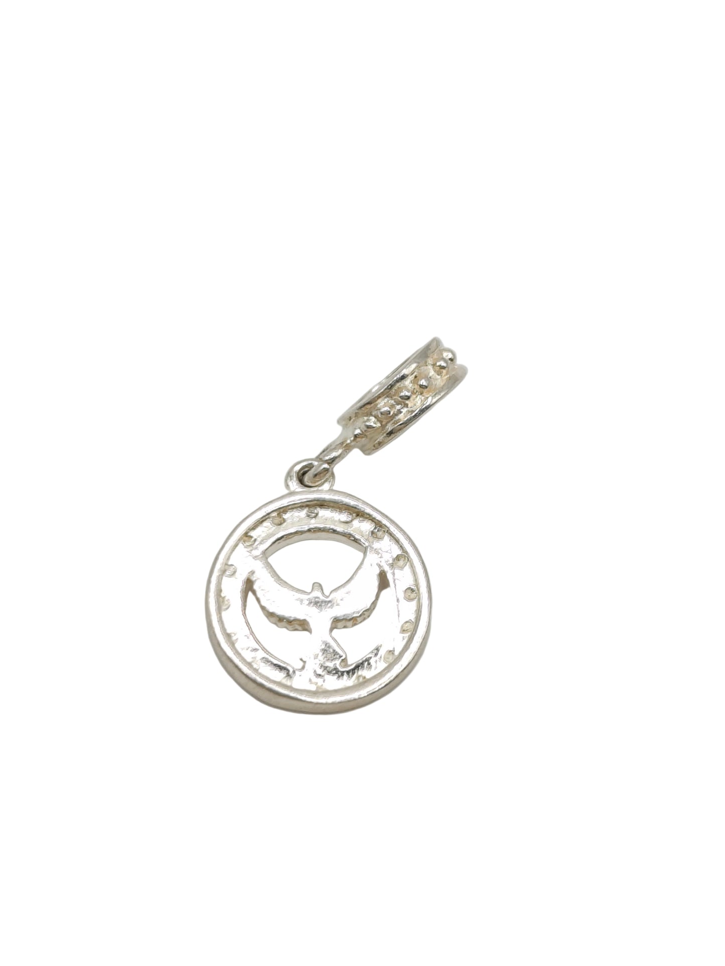 Silver Holy Spirit charm