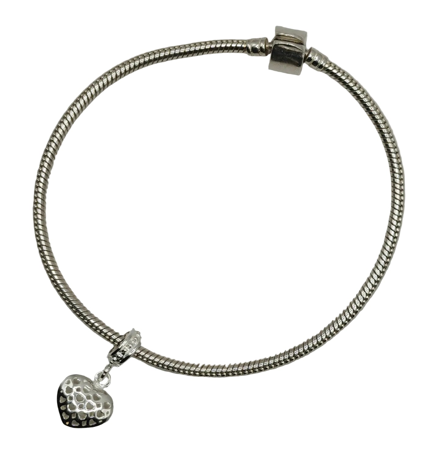 Silver Pure Love Charm