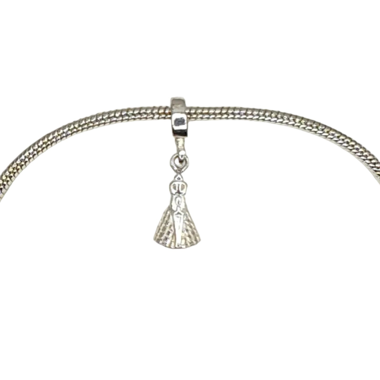 Silver Our Lady of Aparecida Charm