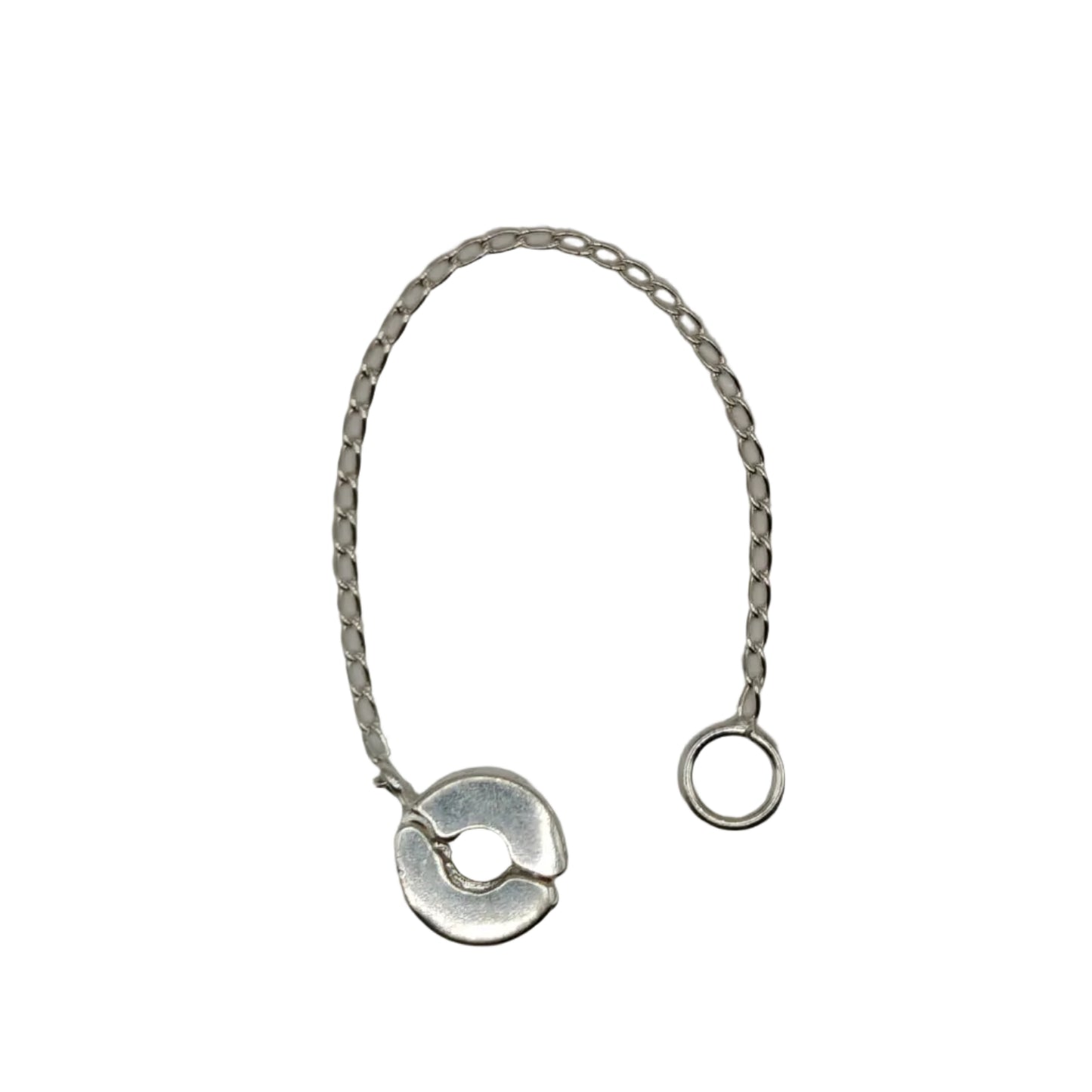 Silver safety chain