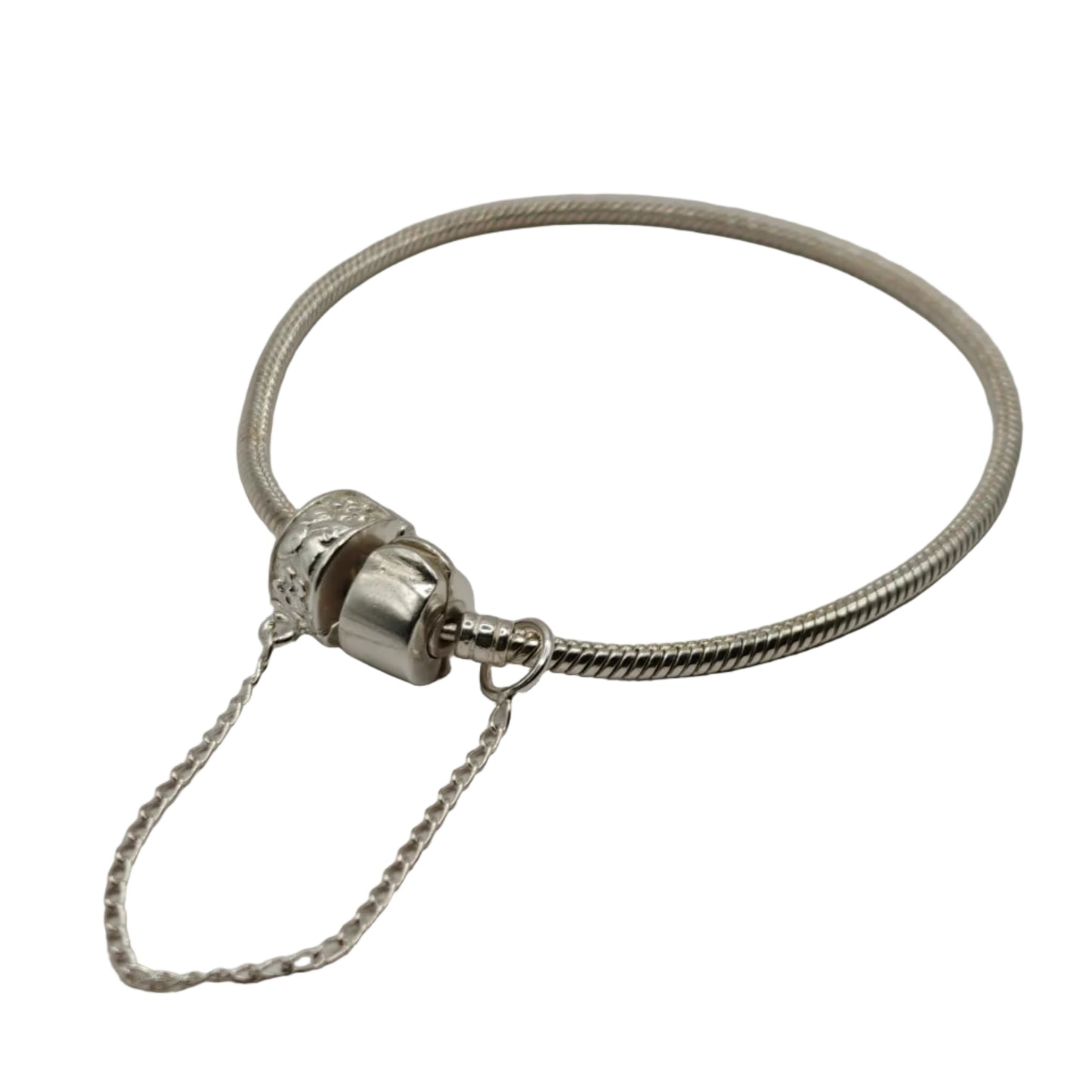 Silver safety chain