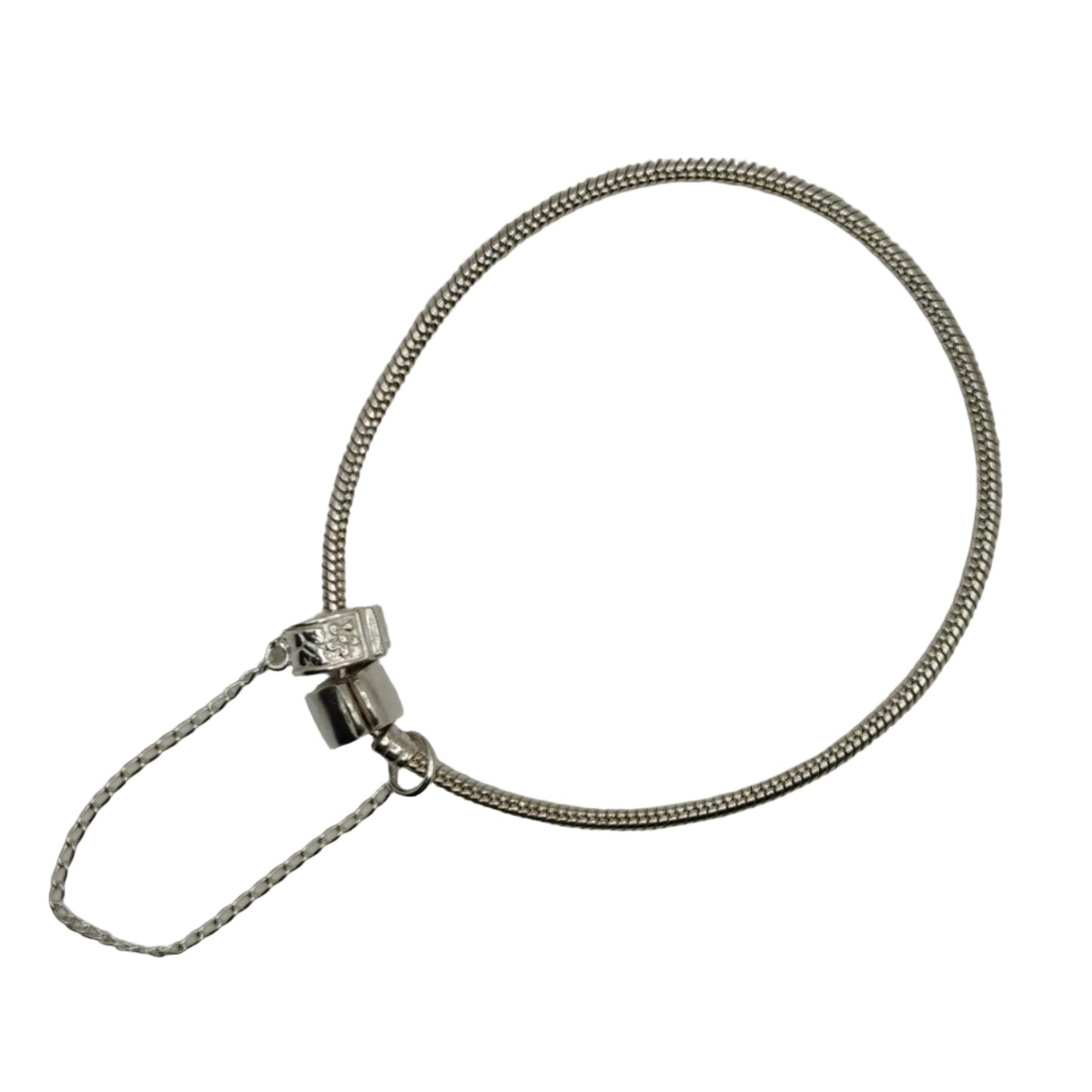 Silver safety chain