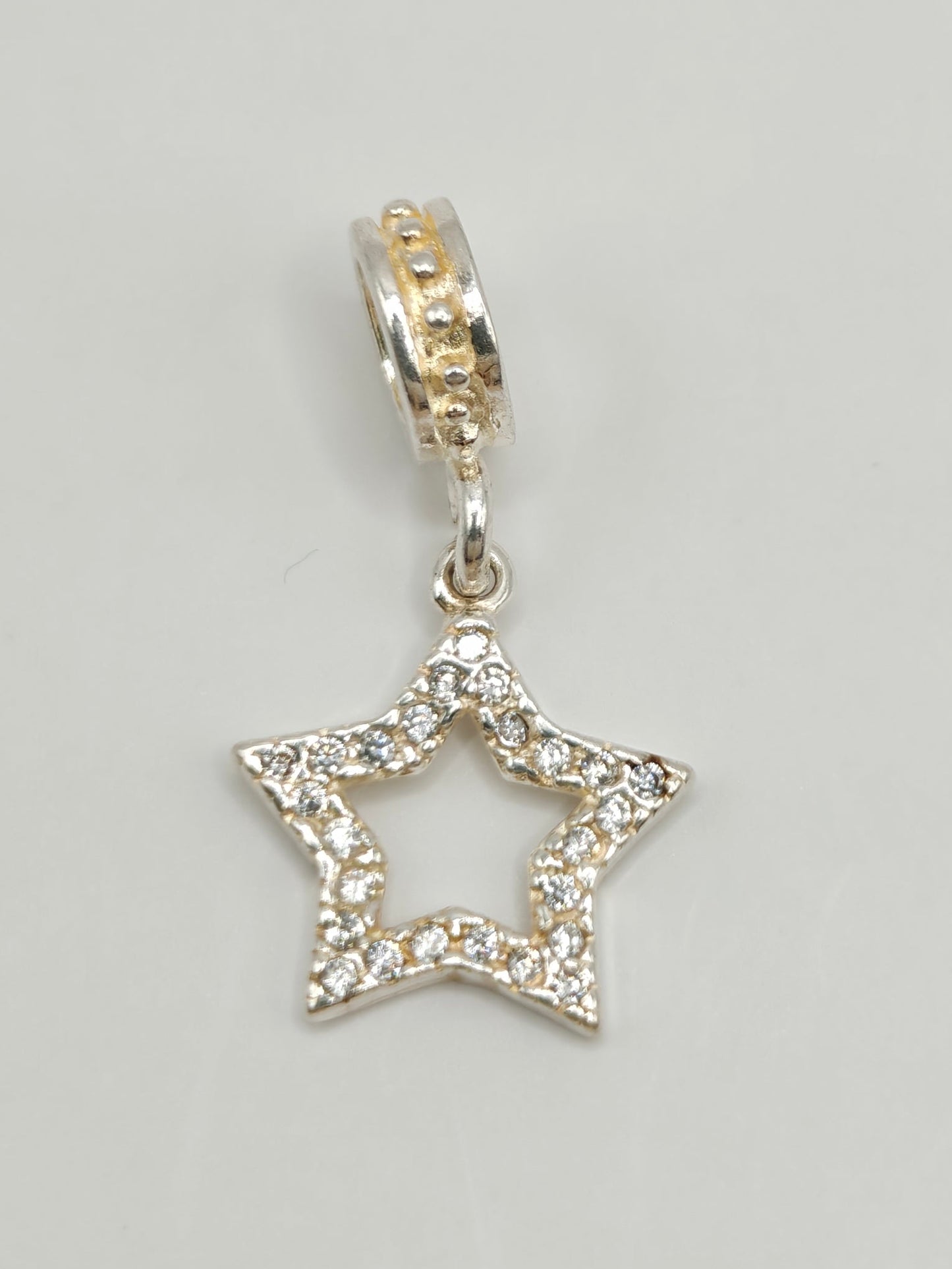 Silver Star Charm