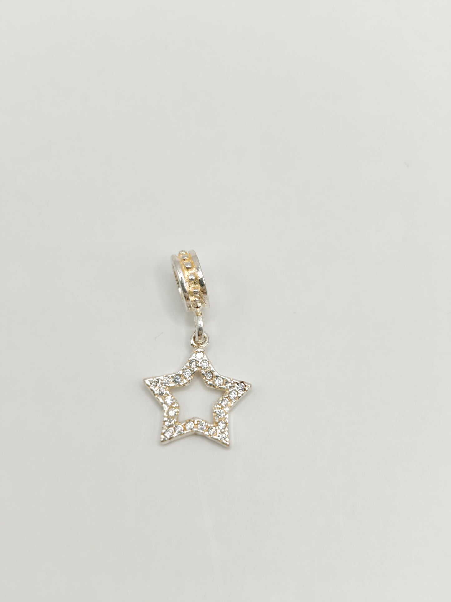 Silver Star Charm