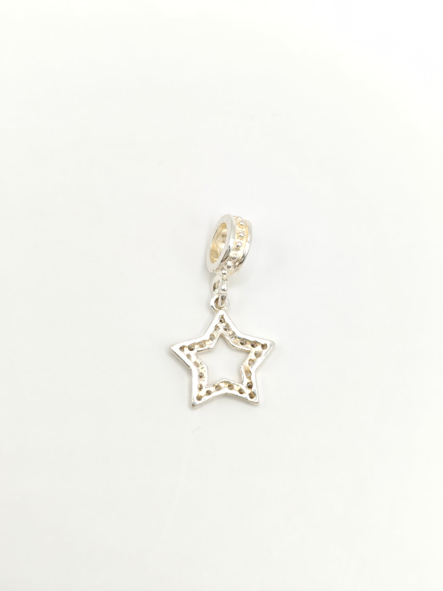 Silver Star Charm