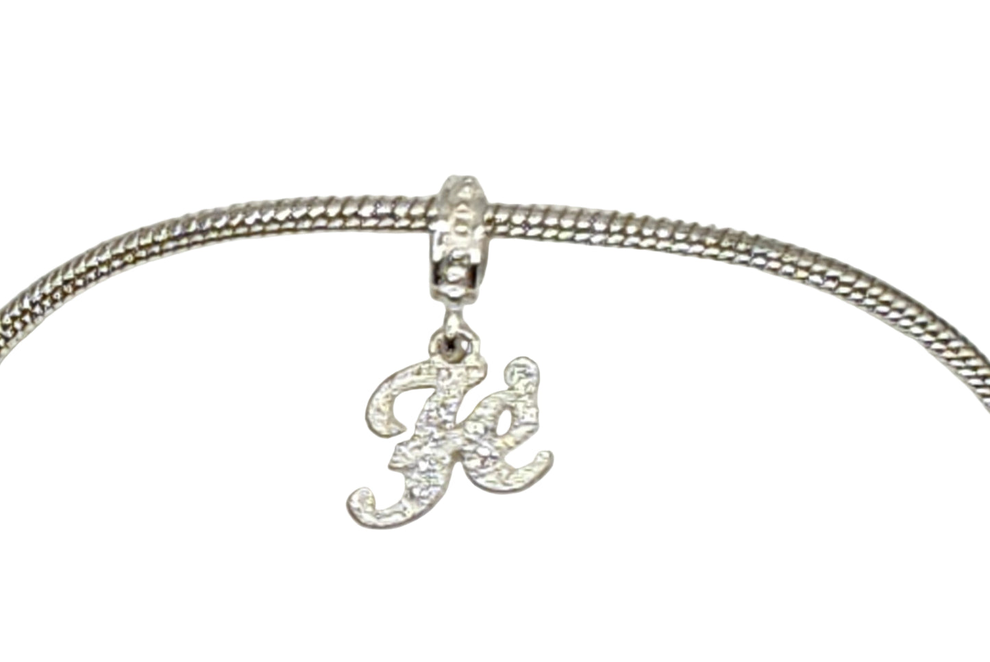 Silver “Fé” Charm