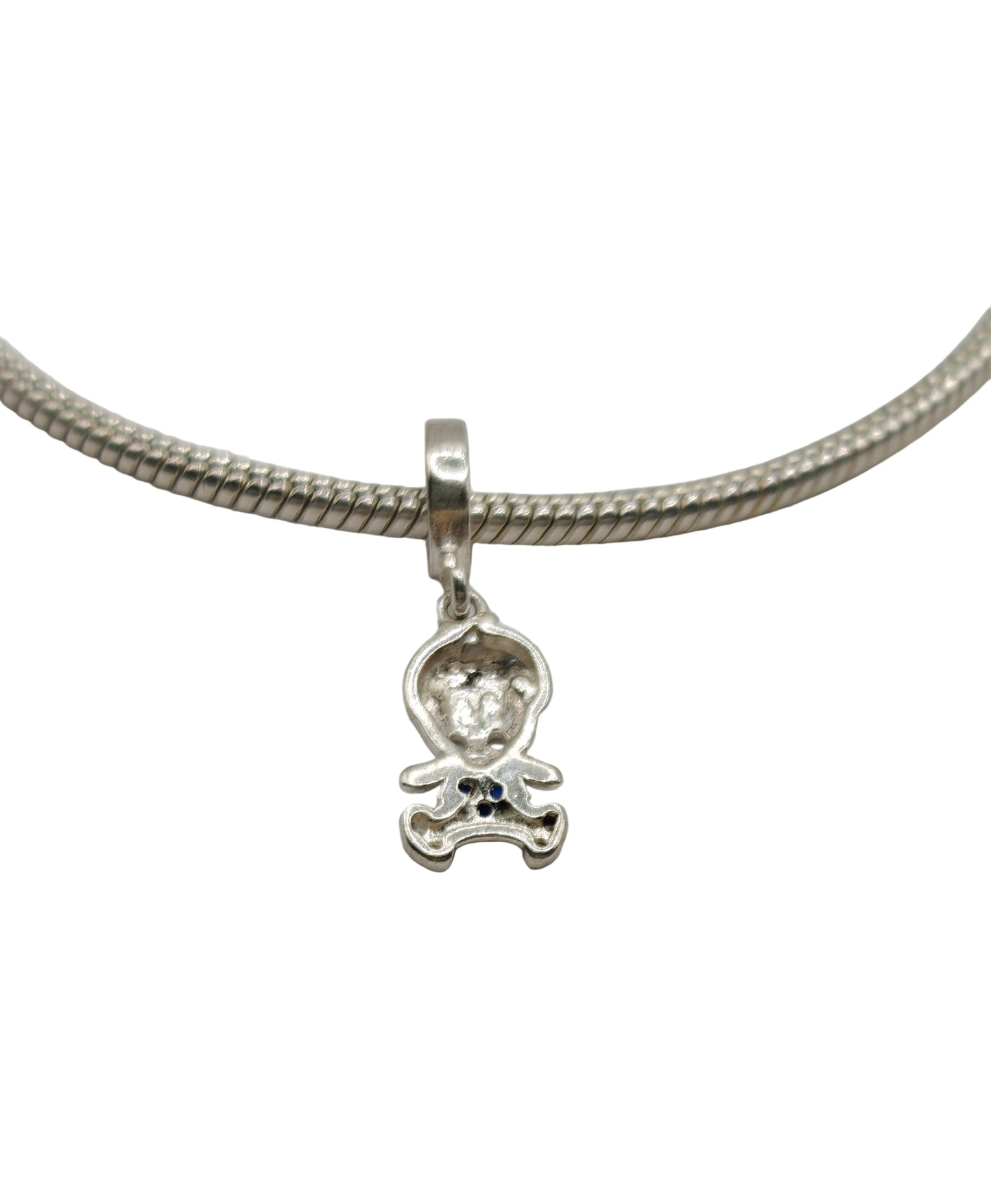 Silver Boy Charm