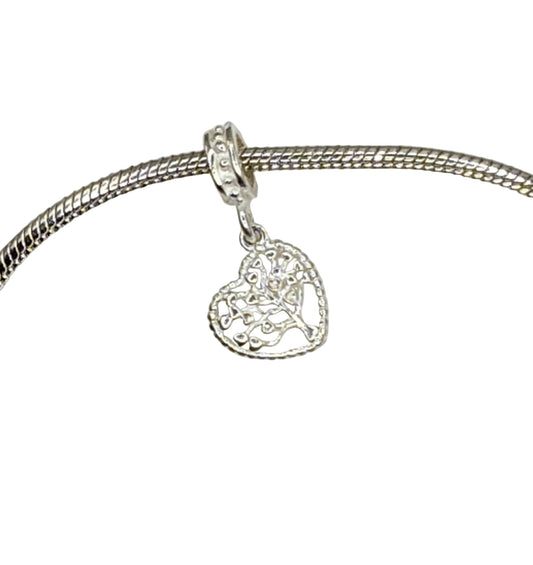 Silver Tree of Life Charm